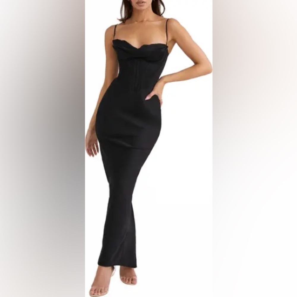 Charmaine Corset Dress Black NWOT Small/Bigger Cup